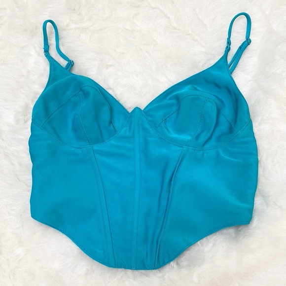 Urban Outfitters turquoise Top - Picture 3 of 5